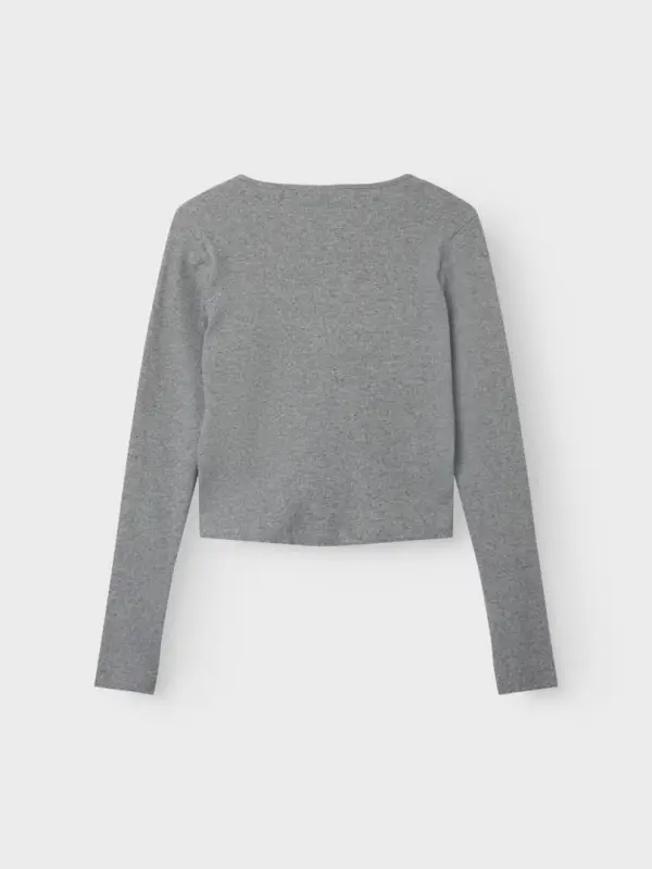 Cardigan Kula Grey Melange - Bilde 4