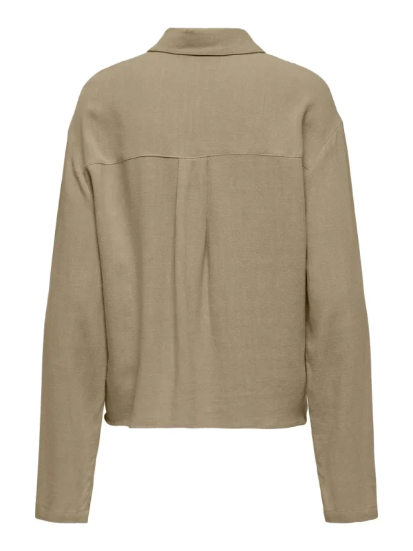 Skjorte Solvi Linen Coriander - Bilde 2