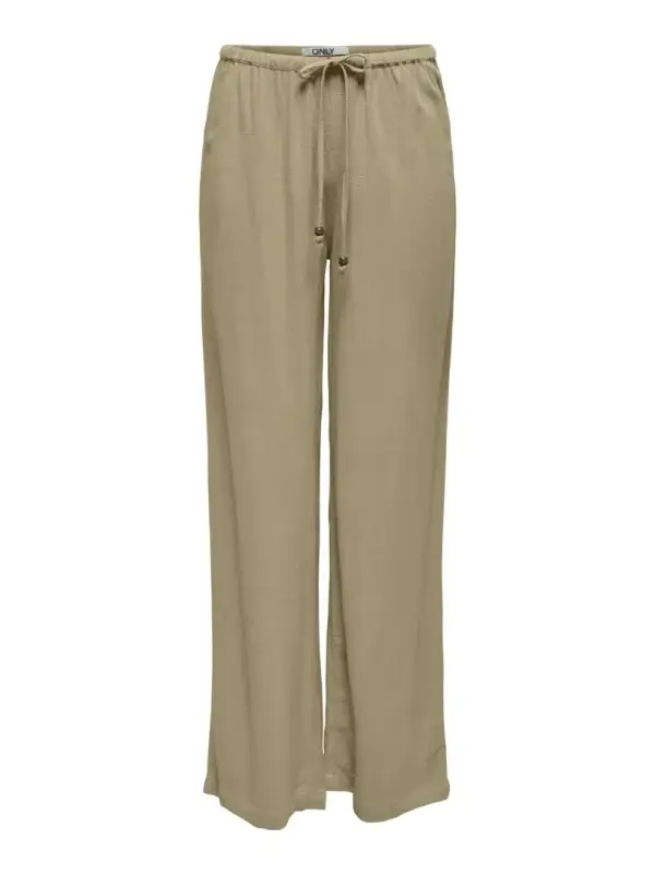 Bukse Solvi Linen Coriander