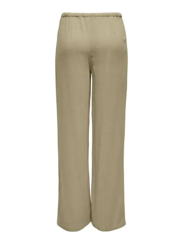 Bukse Solvi Linen Coriander - Bilde 2