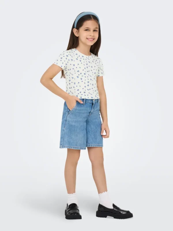 T-skjorte Bella Mazarine Blue - Bilde 5