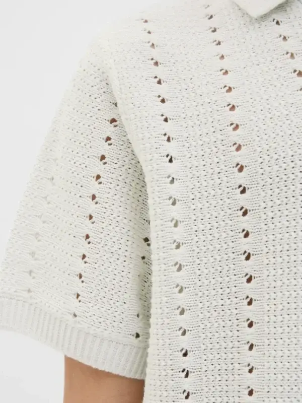 T-skjorte Paros Knit Polo - Bilde 5