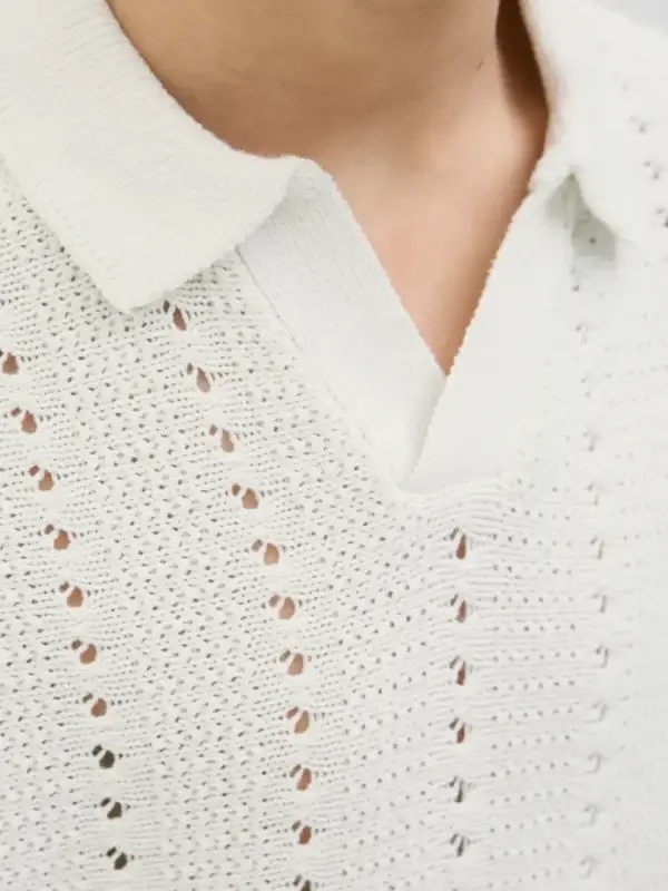T-skjorte Paros Knit Polo - Bilde 6