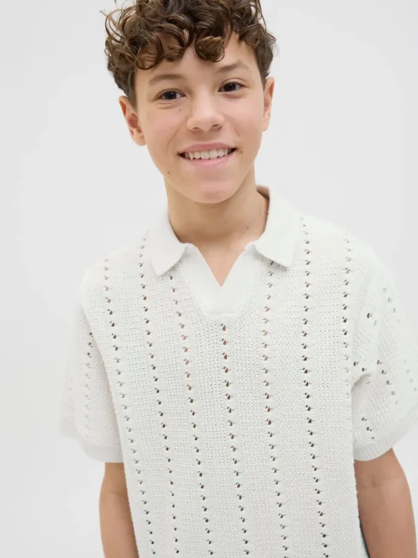 T-skjorte Paros Knit Polo - Bilde 7