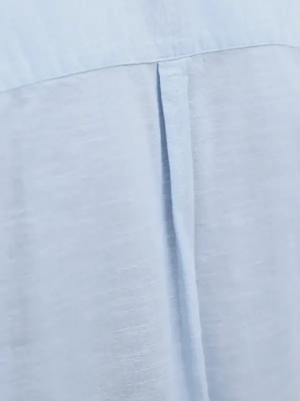 Skjorte Summer Resort Chambray Blue - Bilde 6