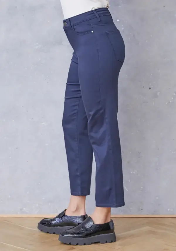 Bukse Isay Straight Navy - Bilde 3