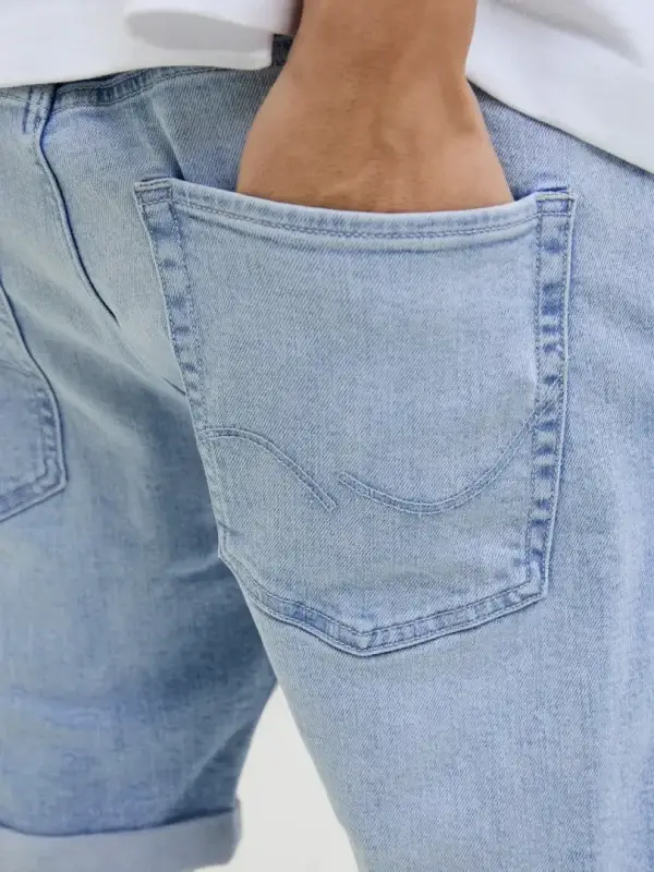 Shorts Rick 360 Blue Denim - Bilde 5