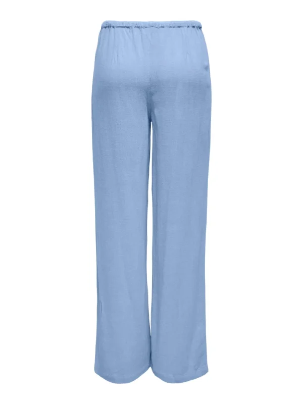 Bukse Solvi Linen Bel Air Blue - Bilde 2