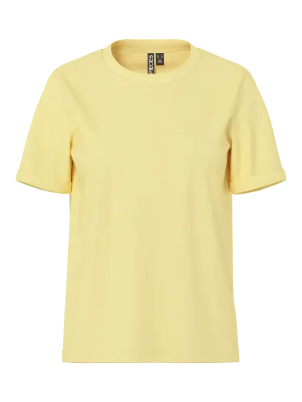 T-skjorte PcRia Pale Banana