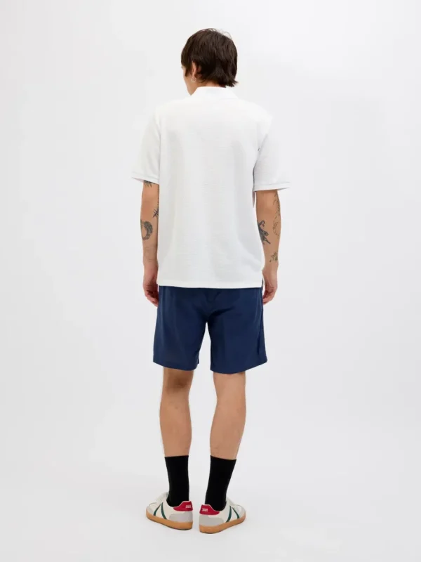 T-skjorte Polo Austin Zip White - Bilde 2