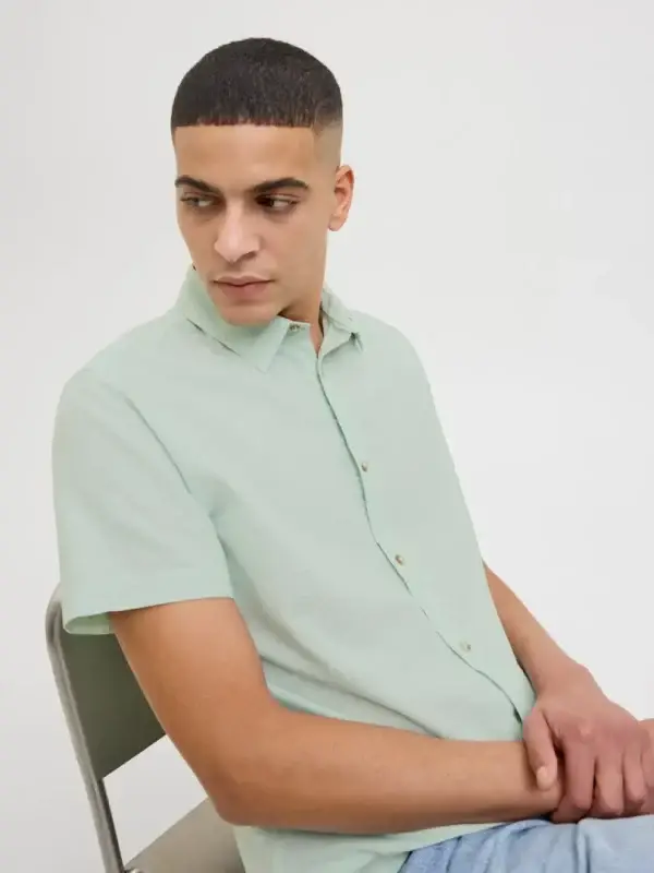 Skjorte SS Summer Iceberg Green - Bilde 6