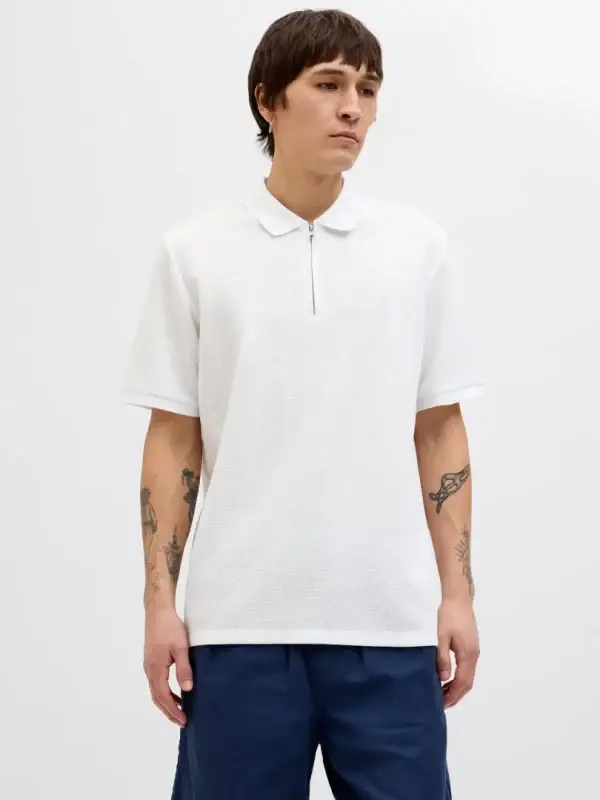 T-skjorte Polo Austin Zip White