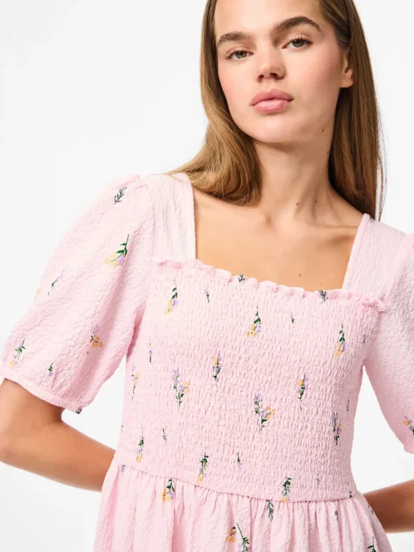 Jeo Midi Dress Pink Tulle - Bilde 6