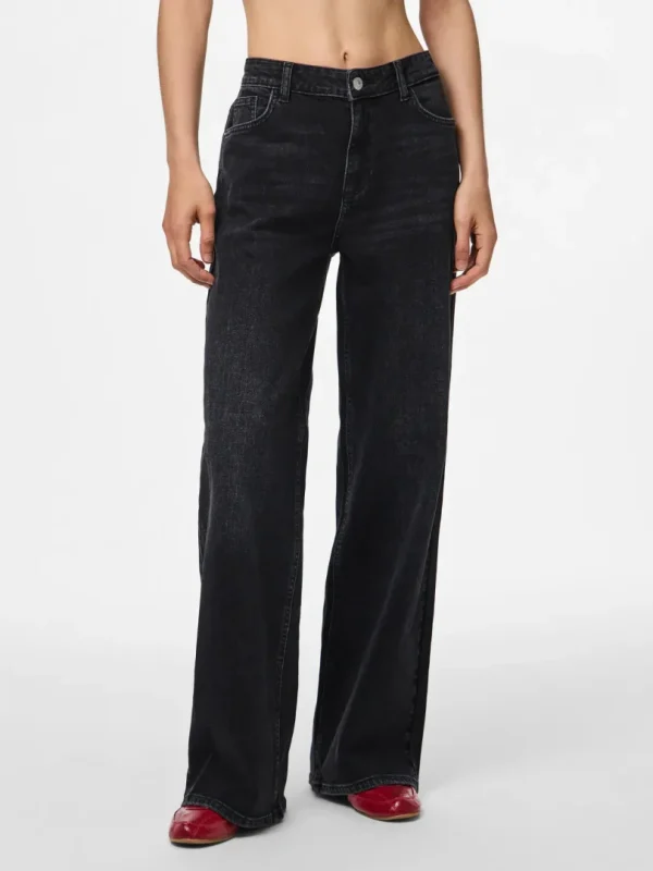 Jeans Silke Wide Black - Bilde 3