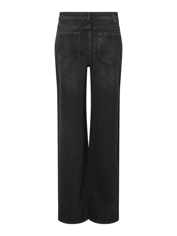 Jeans Silke Wide Black - Bilde 2