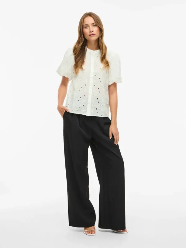 Bluse ViLacia Snow White - Bilde 5