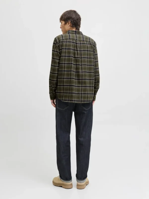 Skjorte James Flannel Rosin - Bilde 3