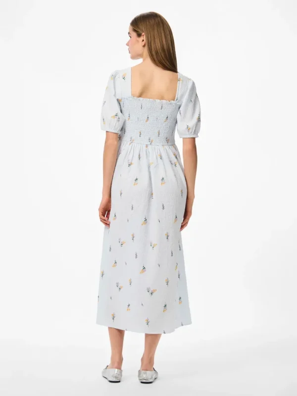 Jeo Midi Dress Cashmre Blue - Bilde 4