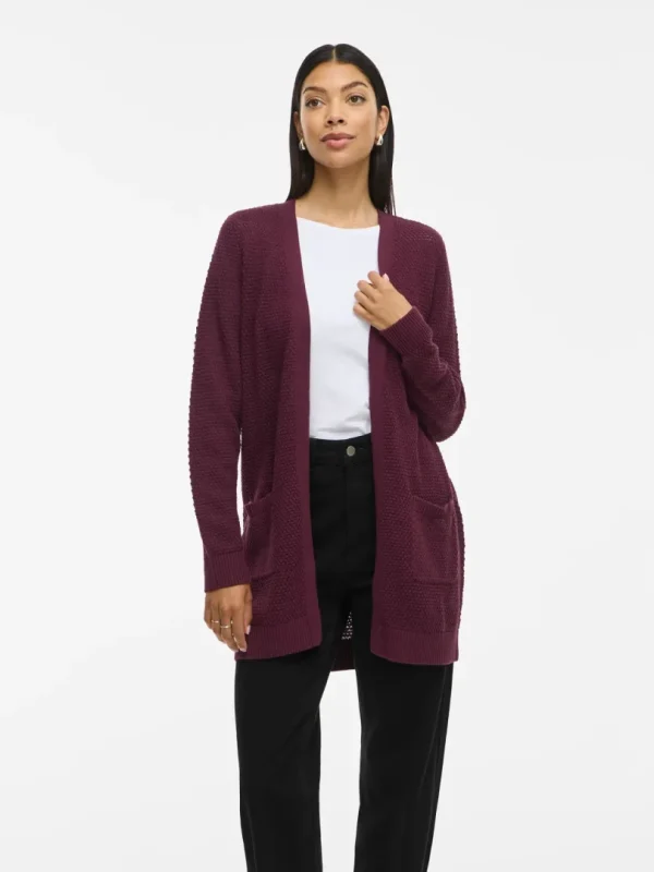 Cardigan Vidalo Fig - Bilde 2