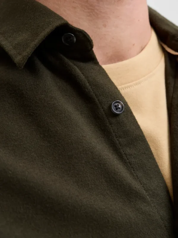 Skjorte James Flannel Rosin - Bilde 5