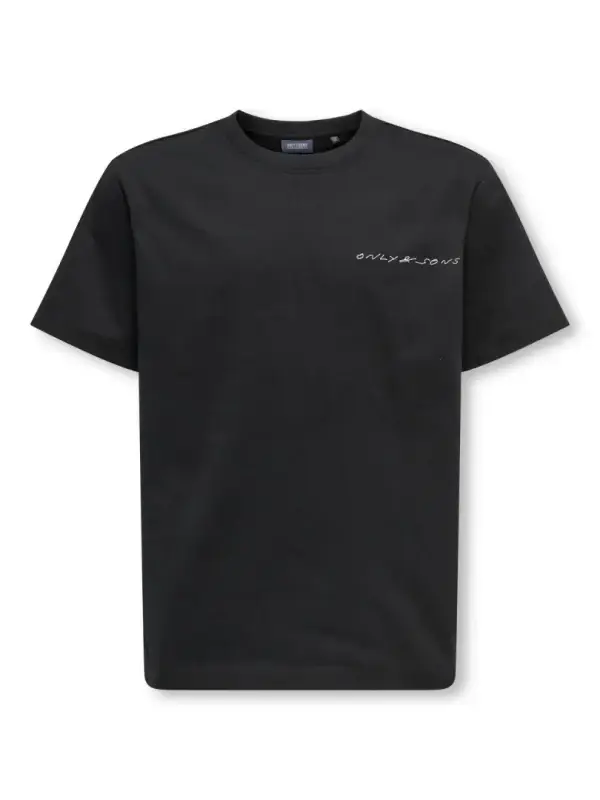 T-skjorte Asher Black