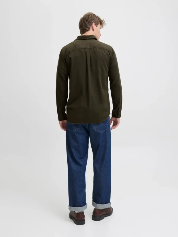 Skjorte James Flannel Rosin - Bilde 3