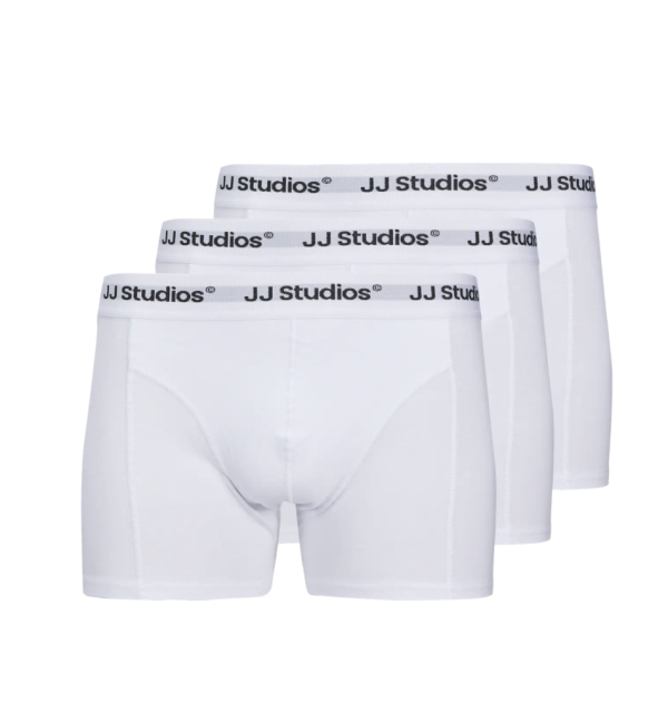 Soho White Boxers 3 pack