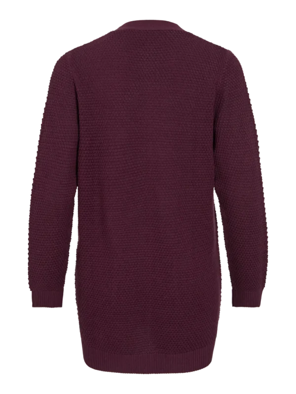 Cardigan Vidalo Fig - Bilde 6