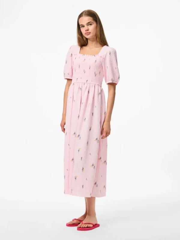 Jeo Midi Dress Pink Tulle - Bilde 3