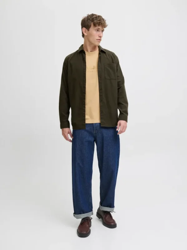 Skjorte James Flannel Rosin - Bilde 4