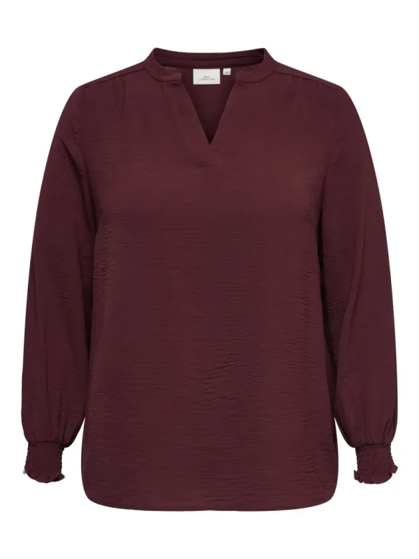 Bluse Metta Tawny Port