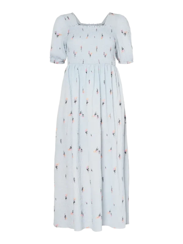 Jeo Midi Dress Cashmre Blue - Bilde 2
