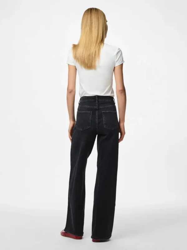 Jeans Silke Wide Black - Bilde 4