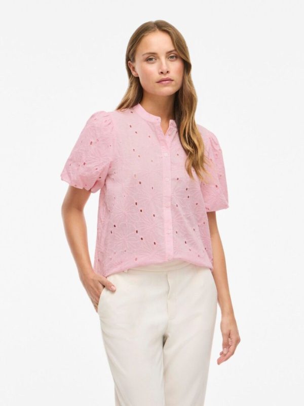 Bluse ViLacia Pink Nedar