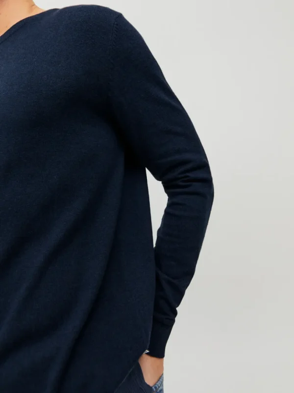 Genser Emil Knit Navy Blazer - Bilde 4