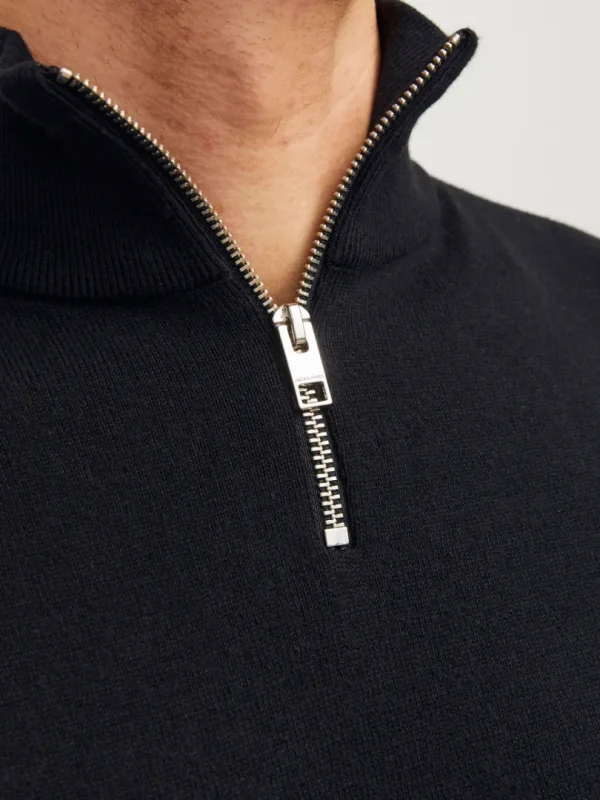 Zip Genser Emil Black - Bilde 3